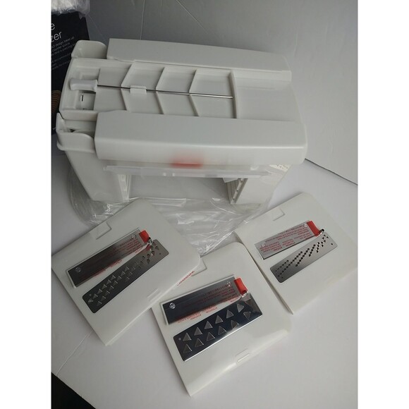 Paderno 4 Blade Spiralizer - Complete Set -compact Rod Left Or Right New in Box - Picture 7 of 12